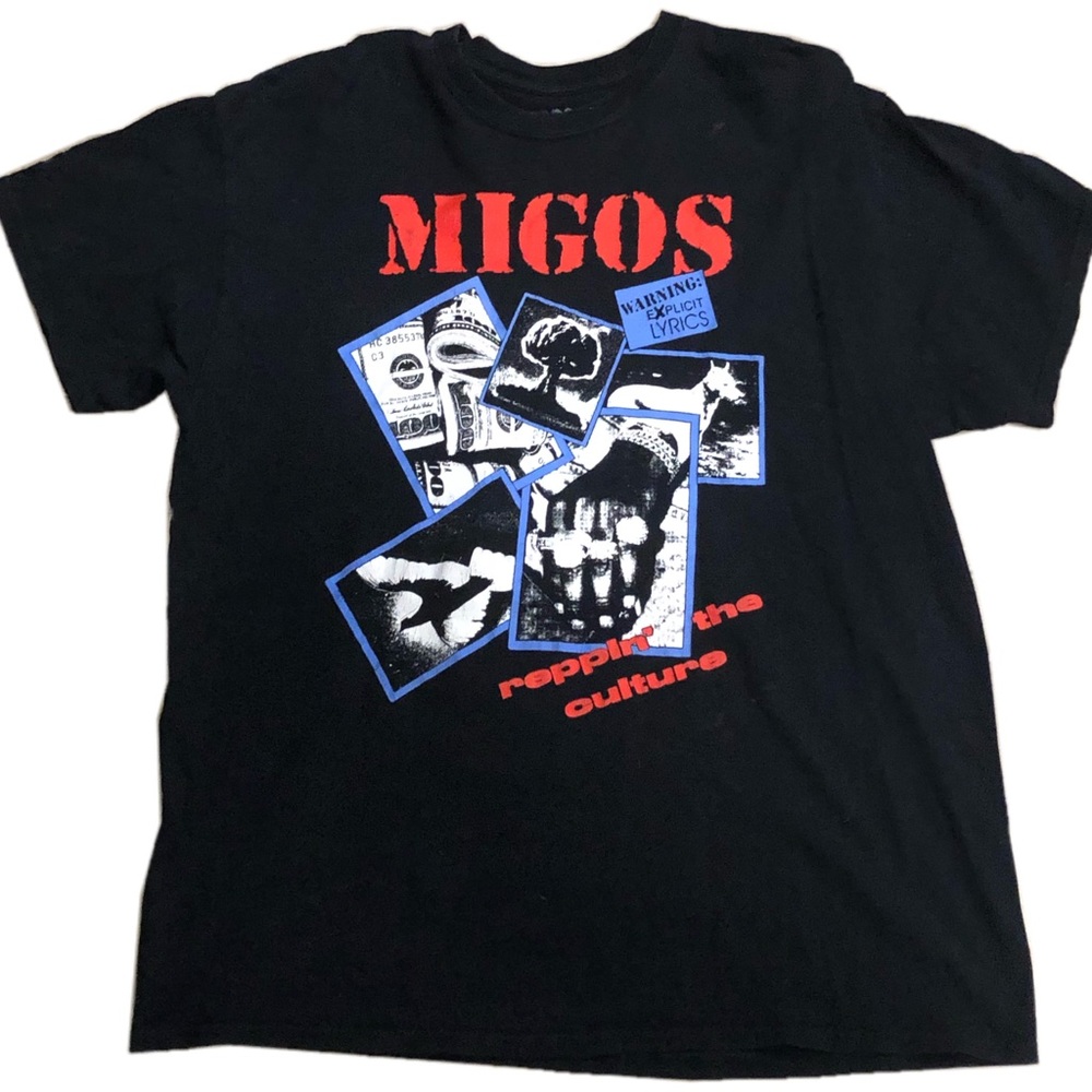 XL Migos Reppin The Culture Graphic Tee